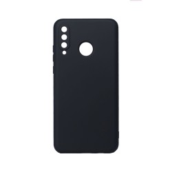 Silicone Case with Camera Shield for Huawei P30 Lite Black Silicone Case with Camera Shield for Huawei P30 Lite Black